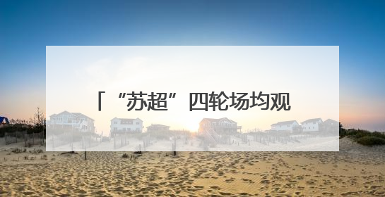 “苏超”四轮场均观众增2倍，上周末主场城市游客量升四成