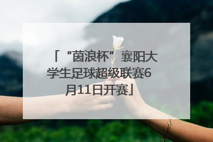 “茵浪杯”襄阳大学生足球超级联赛6月11日开赛