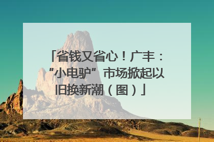 省钱又省心！广丰：“小电驴”市场掀起以旧换新潮（图）