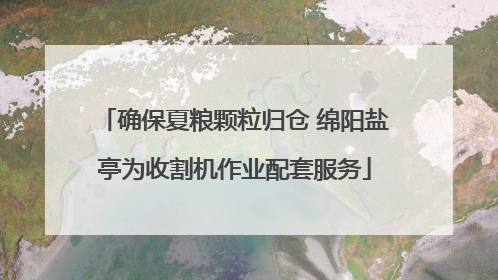 确保夏粮颗粒归仓 绵阳盐亭为收割机作业配套服务