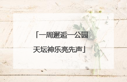 一周邂逅一公园 天坛神乐亮先声