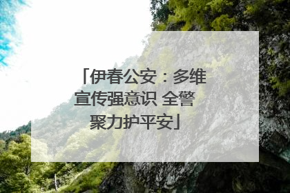 伊春公安：多维宣传强意识 全警聚力护平安