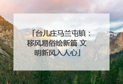 台儿庄马兰屯镇：移风易俗绘新篇 文明新风入人心