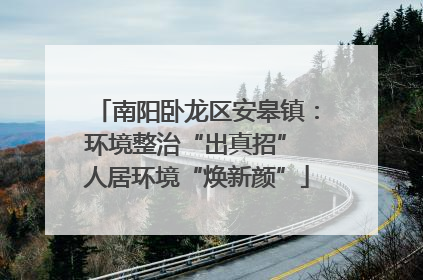南阳卧龙区安皋镇：环境整治“出真招” 人居环境“焕新颜”