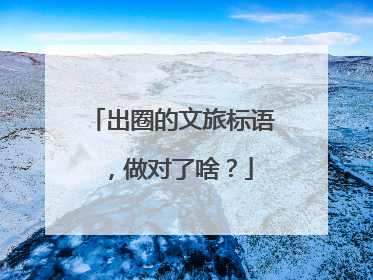 出圈的文旅标语，做对了啥？