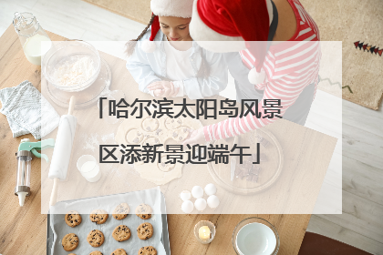 哈尔滨太阳岛风景区添新景迎端午