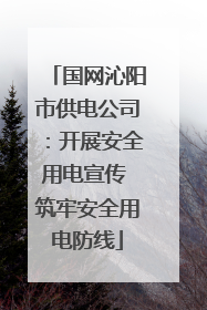 国网沁阳市供电公司：开展安全用电宣传 筑牢安全用电防线