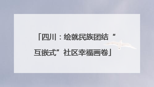 四川：绘就民族团结“互嵌式”社区幸福画卷