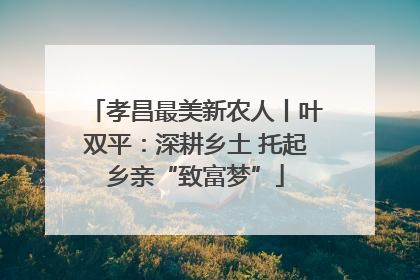 孝昌最美新农人丨叶双平：深耕乡土 托起乡亲“致富梦”