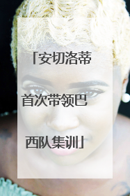 安切洛蒂首次带领巴西队集训