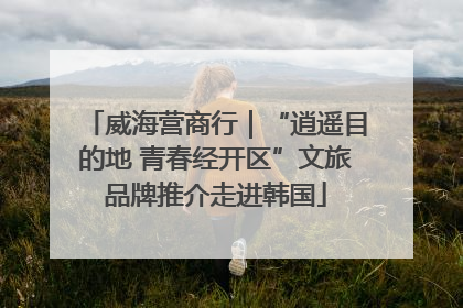 威海营商行｜“逍遥目的地 青春经开区”文旅品牌推介走进韩国