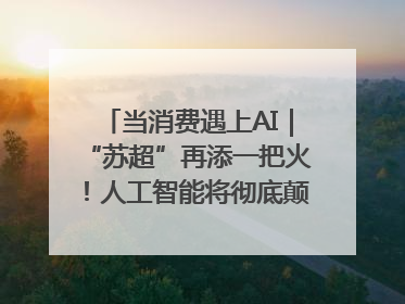 当消费遇上AI｜“苏超”再添一把火！人工智能将彻底颠覆绿茵场？
