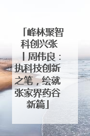 峰林聚智 科创兴张丨周伟良：执科技创新之笔，绘就张家界药谷新篇