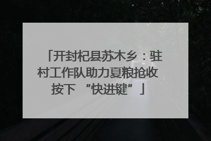 开封杞县苏木乡：驻村工作队助力夏粮抢收按下 “快进键”
