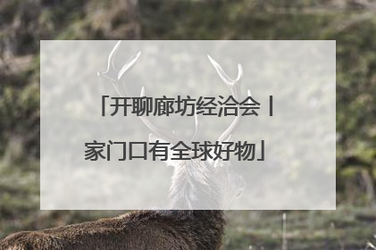 开聊廊坊经洽会丨家门口有全球好物