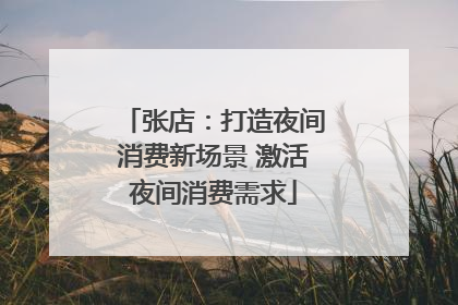 张店：打造夜间消费新场景 激活夜间消费需求