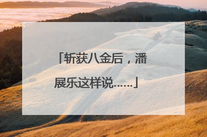 斩获八金后，潘展乐这样说……