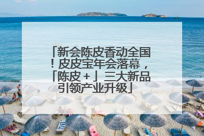 新会陈皮香动全国！皮皮宝年会落幕，「陈皮＋」三大新品引领产业升级
