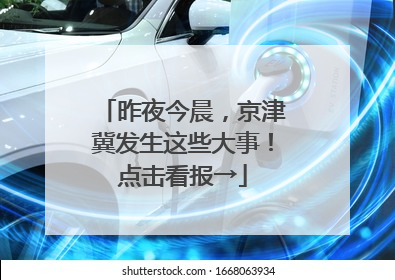 昨夜今晨，京津冀发生这些大事！点击看报→