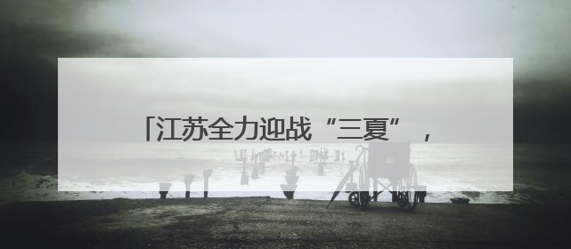 江苏全力迎战“三夏”，打好夏粮丰收“第一仗”