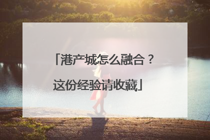 港产城怎么融合？这份经验请收藏