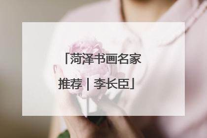 菏泽书画名家推荐｜李长臣