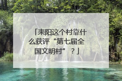 耒阳这个村靠什么获评“第七届全国文明村”？