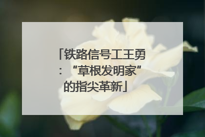 铁路信号工王勇：“草根发明家”的指尖革新